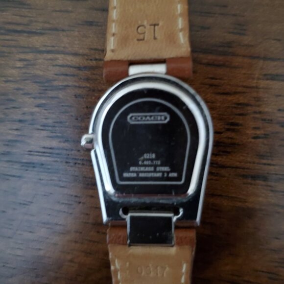 Coach Watch W506, Arch, Leather Band - Picture 4 of 8